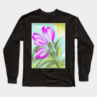 PASTEL TULIPS Long Sleeve T-Shirt